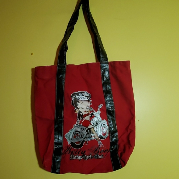 betty boop tote bag
